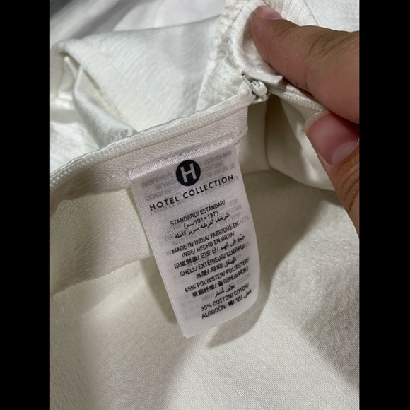 NIB Hotel Collection Fresco Sage Quilted‎ (1) Standard Sham Pillow Case - Picture 10 of 12